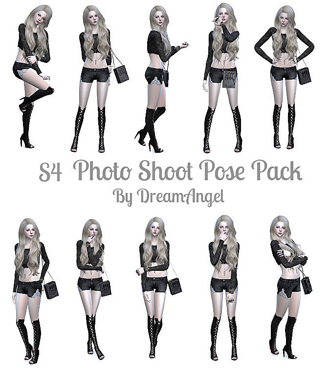 10 Poses Pose Pack By Simsday Simsday